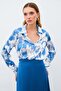 Patterned Shirt - Blue - 6