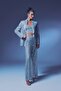 Sequined Casual Jacket - Gray - 6