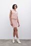 Silvery Tweed Vest - Powder - 3