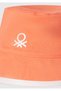 Boy's Puppy Patterned Double-Sided Bucket Hat with Logo Detail on the Front - 3