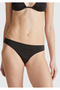 Women's Black Glitter Classic Cut Normal Waist Bikini Bottom