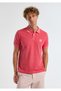 Men's Coral 100% Organic Cotton Regular Fit Polo T-Shirt