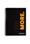 Do More Themed Hardcover A5 Undated Academic Agenda - 2