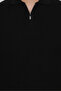 Men's Plus Size Polo Neck Zip-Up Knitwear - 5