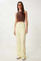 Buy Velcro Comfortable Palazzo Pants Yellow Lrv0003 - 3