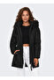 Black Women's Coat Onliris Fur Winter Parka Cc 2023 Ot - 7