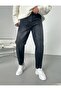 Men's Boyfriend High-Waist Ankle-Length Jeans