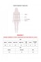 Knitted Suit with Folded Sleeves, Belted Waist and Slit - Tile - 2