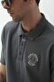 Men's Relaxed Polo Neck T-Shirt Iron - 2