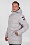Line Anorak Coat Beige - 3
