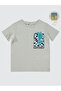 Skateramp Printed T-Shirt for Ages 2-5 - Gray