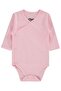 Colorful Fabric 1-6 Months Unisex Bodysuit - Pink 3-6 Months