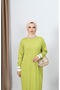 Mercerized Dress with Glitter Detail - 3
