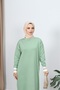 Mercerized Dress with Glitter Detail - 4