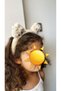 Girl's Labubu Baby Model Soft Plush Mixed Color Crown - 6