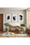 Wooden Framed Black's Rhythm Triple Wooden Painting Set - 3