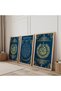 Wooden Framed Prayer of Thanksgiving Triple Wooden Painting Set - 2