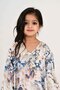 Kids Jalabiya – Blue and White Abstract Print and Embroidery Detailing - 6
