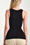 Bargemon Model Abdominal and Belly Tightening Women's Tank Top Black Color - 5