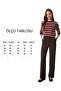 Pensli Pleated Polyviscose Trousers Lgp0021 Brown - 6
