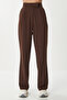 Velcro Polyviscon Palazzo Trousers Lgp0022 Brown - 2