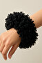 Women's Buckle Black Bun Hair Clip - 3