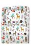 100% Cotton Children's Fitted Sheet and Pillowcase 90X190 Montessori Nature Animals Patterned - 4