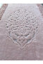 Pamukkent Soft, Super Absorbent 2-Piece 100% Cotton Ultra Luxury Bath Mat Set Powder - 6