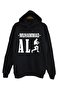 Muhammad Ali, Boxing, Box, Boxing Boxer Unisex, Black Hooded Sweatshirt Hoodie