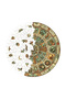 Wooden Puzzle - Ancient Zodiac Wheel - 252 Pieces, 29X29 cm - 3