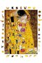 Wooden Puzzle - Gustav Klimt the Kiss - 450 Pieces, 29X39 cm