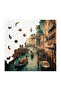 Wooden Puzzle - Evening in Venice - 353 Pieces, 29X29 cm - 3