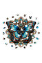 Wooden Puzzle - Mandala Butterfly - 250 Pieces, 29X29 cm - 2