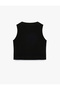 Bürümcük Fabric Textured V-Neck Buttoned Vest - 4