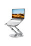 Height Adjustable Laptop Stand | 360° Rotating Base, Foldable & Portable for 10–17" Laptops