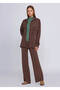 Jacquard Patterned Knitwear Trousers - 2