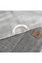 Hasna 3-Piece Towel Set 100% Organic Cotton Linen Melange Anthracite - 7