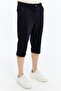 Men's Capri Navy Blue Sweatpants -K377 - 6
