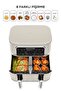Air Cook Duo Ev Yemeği XXXL 4+4 Litre Airfryer Starlight 8 Kişilik - 7