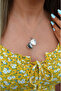 Steel Heart Necklace with Photo Capable Cap - 2