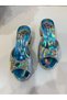 Yaz Style Silvery Comfortable Heelled Slippers - 2