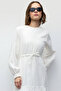 Ecru Retro Romantic Dress - 2