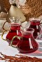 Ehl-I Keyf Colorful 6-Piece Borosilicate Glass Tea Cup Set 200ml 16013 - 3