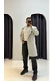 Trench Coat with Belted Waist - 3