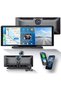 Universal Car Navigation With Apple Carplay Android Auto plus front-rear camera