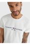 Crew Neck Slim Fit White Men's Organic Cotton T-Shirt Mw0Mw11465118 - 2