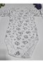 Girl Boy Child Baby Long Sleeve Snap Fastener Bodysuit-Badi 100% Organic Cotton 3.5-4-5-6 Years Old - 2