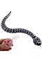 Realistic Remote Control Innovation Snake Toy – Best RC Snake For Pranks & Fun - (Black)