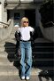Women's Wide Leg Wide Leg Jeans - 3