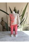 Girls' Top and Bottom Set Long Sleeve Tracksuit Comfortable Stylish Modern Design - 3